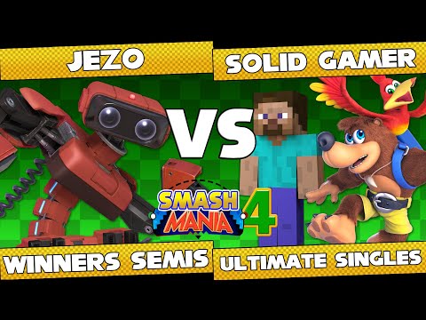 Smash Mania, Singles, Top 8, Winners Semi Finals, Jezo VS Solid Gamer