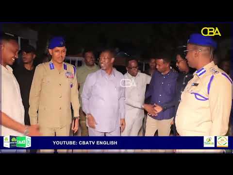 Somalia Mayor of Mogadishu inspects districts in the East of Mogadishu City