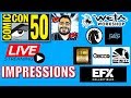 SDCC 2019 Weta Dark Horse First4Figures ECC Gecco Infinity EFX Livestream