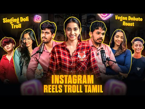 INSTAGRAM REELS TROLL தமிழ் | Vegan Debate Roast | Dude Movie Reels Troll | Insta Reels Roast | RA-1