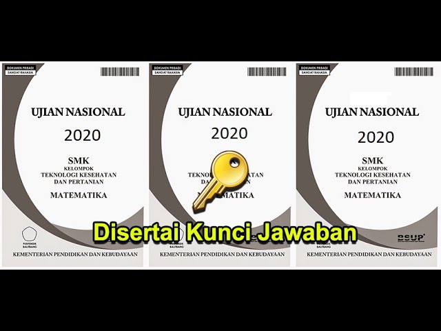 Bocoran Soal + Kunci jawaban UN/UNBK SMA/SMK 2020