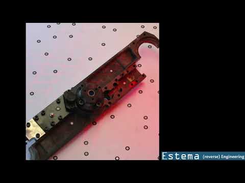 3D Scanning of CNC Toolchanger ATC with Creaform HandyScan 700