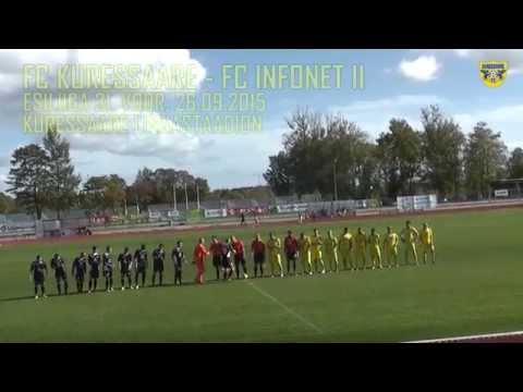 FC Kuressaare TV: EL 31. voor - FC Kuressaare - FC Infonet II - 26.09.2015