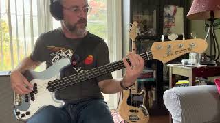 Love And Rockets - &quot;Earth Sun Moon&quot; Fretless Bass Cover