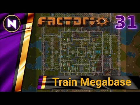 Factorio 0.18 Train Megabase #31 TOO MANY RAILS NEEDED