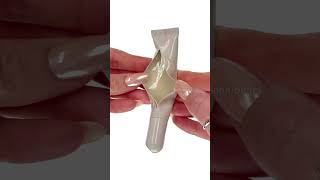 Let’s see if my Rhode Lip Treatment is gritty 🫠 #rhodeskin #liptreatment #gritty #makeup #shorts