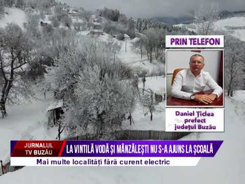 La Vintila Voda si Manzalesti nu s a ajuns la scoala