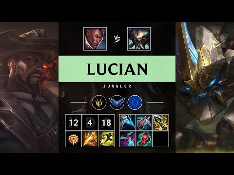Lucian Jungle vs Skarner - EUW Diamond Patch 25.13