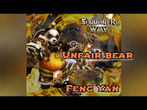 Feng Yan - Unfair Bear, Summoners war sky arena!!!
