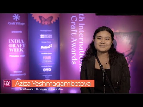 Aziza Yeshmagambetova | Embassy of Kazakhstan | 4th International Craft Awards