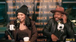 D-Nice & Tisha Campbell on Sway In The Morning | A Merry CQ Christmas 🎄🎶 | SWAY’S UNIVERSE