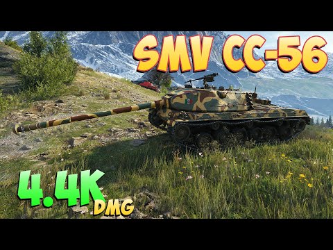 SMV CC-56 - 4 Kills 4.4K DMG - Gebildet! - World Of Tanks