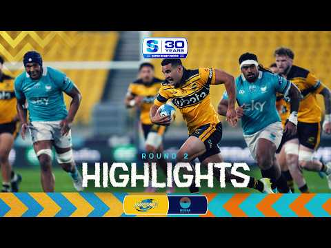 HIGHLIGHTS | HURRICANES v MOANA PASIFIKA | Super Rugby Pacific 2026 | Round 2