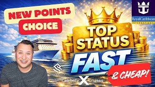 Royal Caribbean’s NEW Points Choice - FASTEST (and CHEAPEST) Way to Hit Top Status