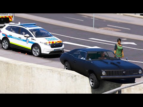 [GTA 5] ACCIDENT DE LA ROUTE EN DIRECT EN PLEINE PATROUILLE | LSPDFR #833