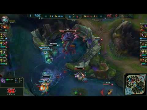 VIT vs ROC Highlights Game 2 EU LCS Spring 2017 W7D3 Vitality vs Roccat   YouTube
