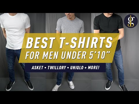 14 BEST T-SHIRTS FOR SHORT GUYS [Everlane, Ash & Erie, Asket, Twillory + More]