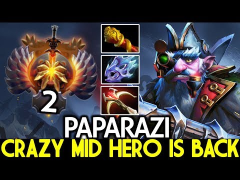 PAPARAZI [Sniper] Crazy Mid Hero is Back Brutal Damage 7.24 Dota 2