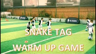 Grassroots Session Warm up - Snake Tag