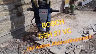 Bosch GSH 27 VC (061130A000) - відео 4