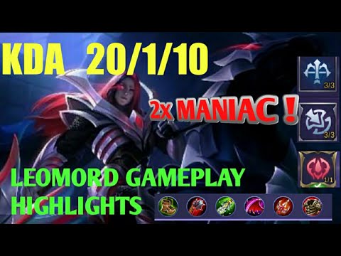 Leomord gameplay 2x MANIAC ,LEGENDARY