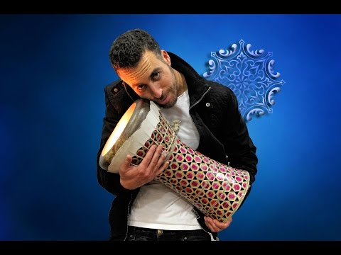 Hassan Clay Solo Darbuka with Fish Skin On Top