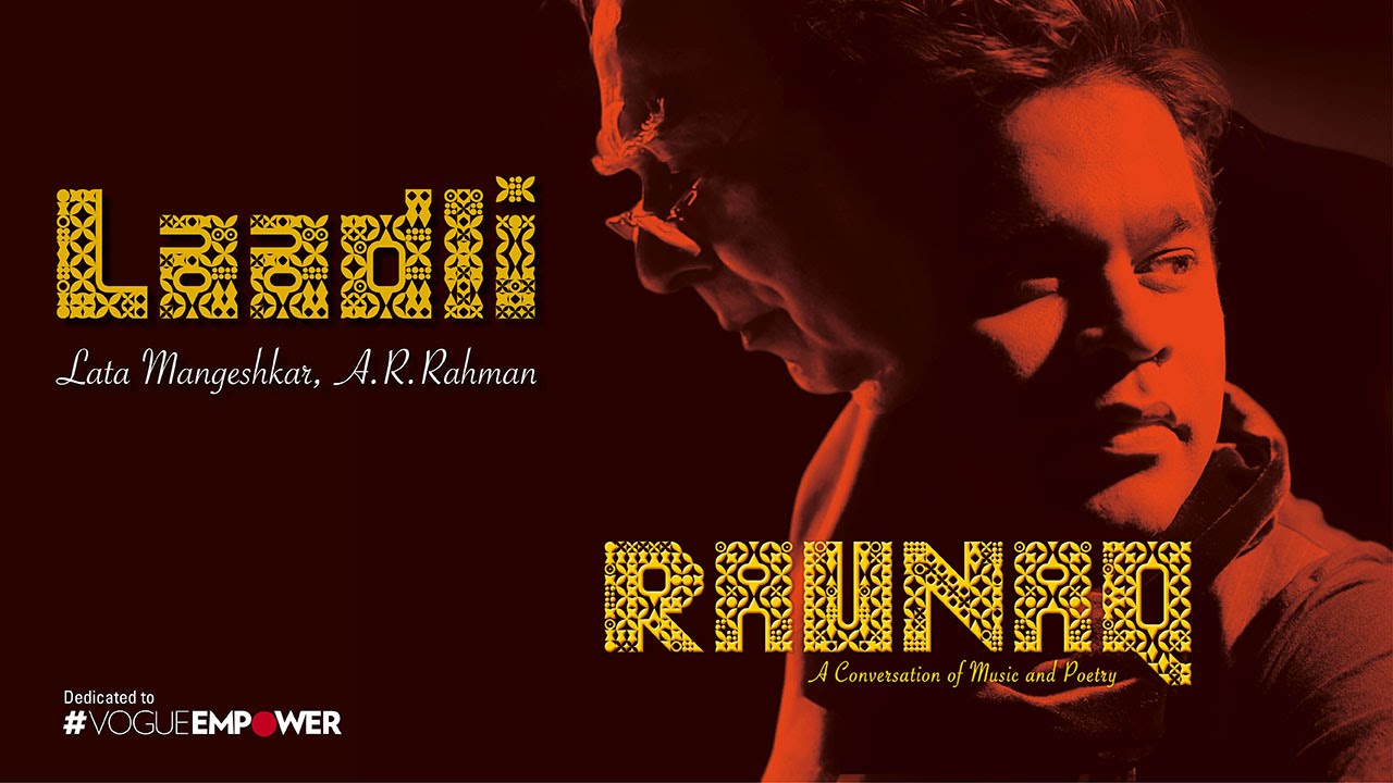 Laadli Lyrics | Raunaq | A.R. Rahman, Lata Mangeshkar | A R Rahman