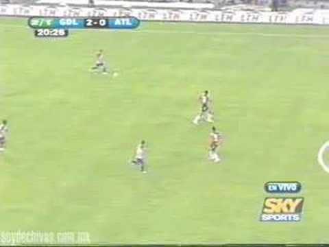 Guadalajara 3-1 Atlas  Apertura 2006: Gol de Medina 1
