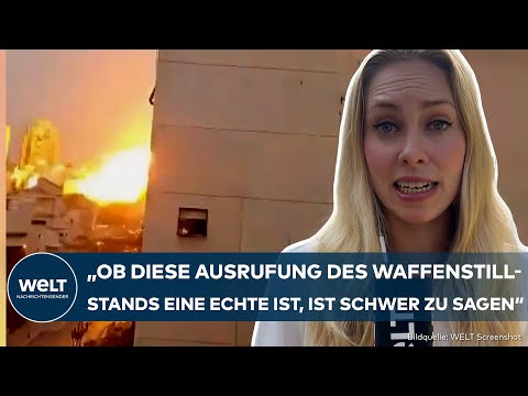 NAHOST: Trump verkündet – Waffenruhe zwischen Iran und Israel tritt in Kraft!