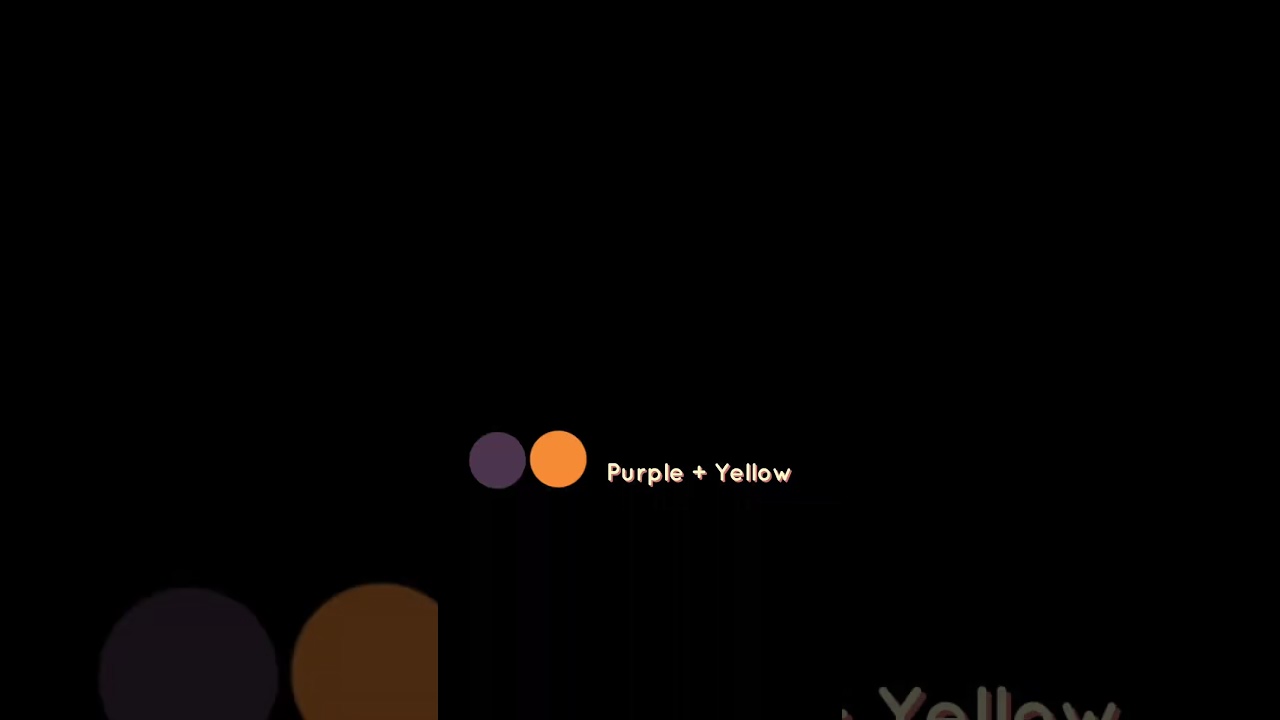 3 easy color palettes ✨ #shorts