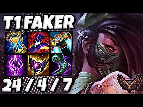 T1 Faker Akali vs Taliyah MID [ Quadrakill ] Patch 13.3 Korea Grandmaster ✅