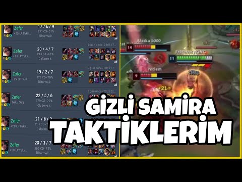 EUW Rank 1 Samira - S12 LoL Samira Guide - Samira Build - Samira Montage - U to CHA -