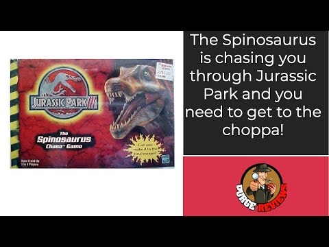 The Purge: # 2791 Jurassic Park III: The Spinosaurus Chase Game: That Dino is on your heels and you are on the run!