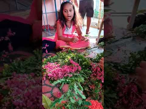 Bathukamma 2021 #shorts #bathukamma #honey #bibhu #dussehra #dasara