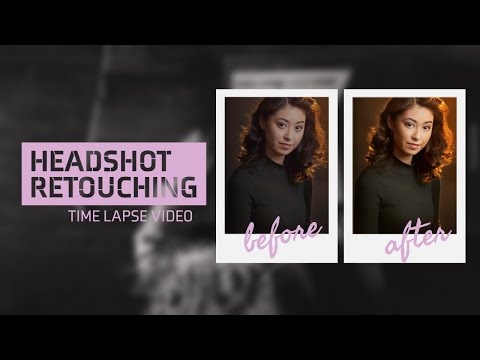 Headshot Retouching - Before and After