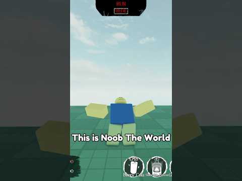 Noob The World Showcase #roblox #forsaken #forsakenroblox