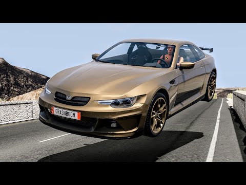 Overconfident Driver Crashes #9 - BeamNG Drive | CrashBoomPunk