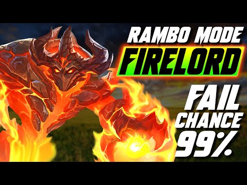 RAMBO MODE Firelord: This SHOULD NOT WORK! - WC3 - Grubby