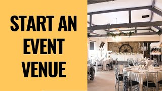 HOW TO START AND OPERATE AN EVENT VENUE with Bonnie Hawthorne (Atlanta, Georgia)