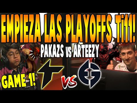 THUNDER AWAKEN vs EG [GAME 1] BO3 - PLAYOFFS "PAKAZS vs ARTEEZY" - THE INTERNATIONAL 2022 DOTA 2