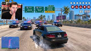 GTA 6 - PRIMEIRA FUGA da POLÍCIA (6 ESTRELAS) - analisando!