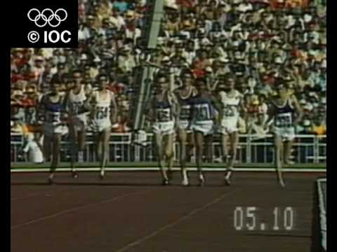 Sebastian Coe wins 1500m Gold - Moscow 1980 Olympics