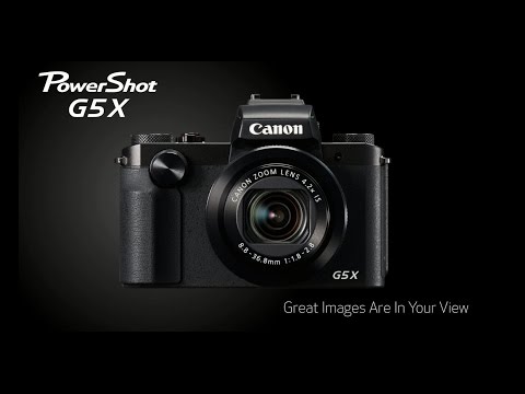 Great Images Are In Your View with the Canon PowerShot G5x Digital Camera