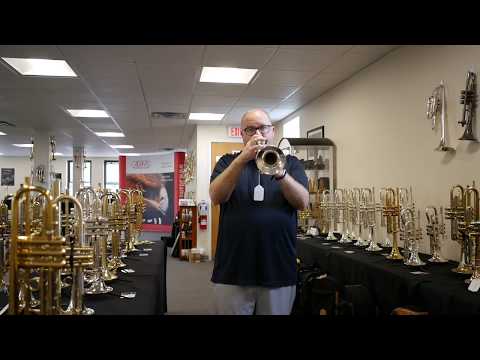 Bach Stradivarius  43 Trumpet in silver plate for sale at ACB