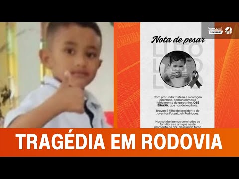 Em Cruzeta, criança M0RR3 atropelada ao atravessar rodovia