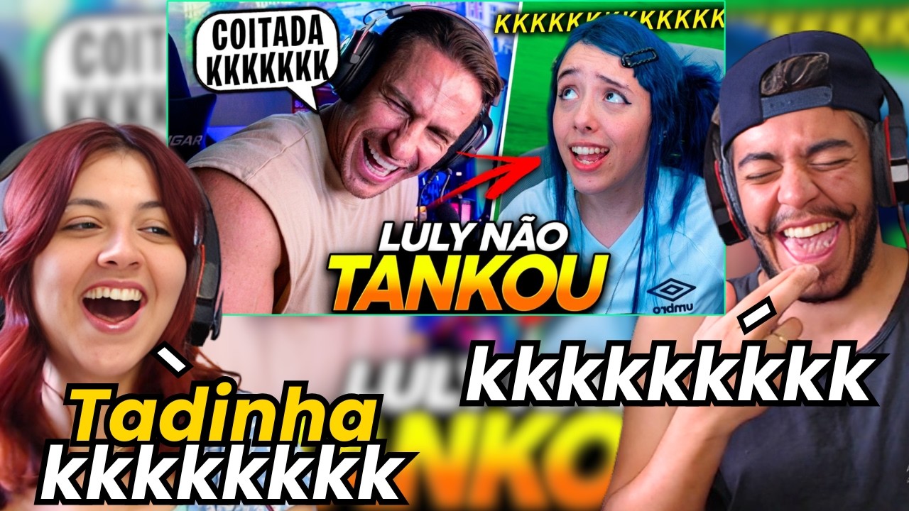 SUPER XANDÃO REAGINDO a LULYFPS se REVOLTOU com ESTOMPE que LEVOU do XANDÃO KKKKKKKKKK | REACT