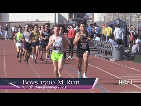 2020 TF - Winter Champs - 1500 (Boys, Heat 1 [of 3])