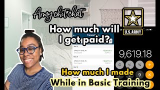 How much money do you get paid at basic training | full army pay breakdown| is it worth it 