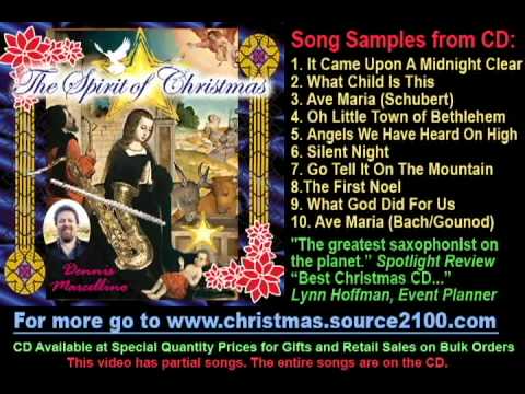 The Spirit of Christmas CD by Dennis Marcellino