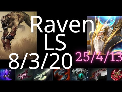 Raven Lifestealer vs Mars, MK, SS, Viper, Phoenix - FNC vs TSM.FTX g1 ESL one dota2